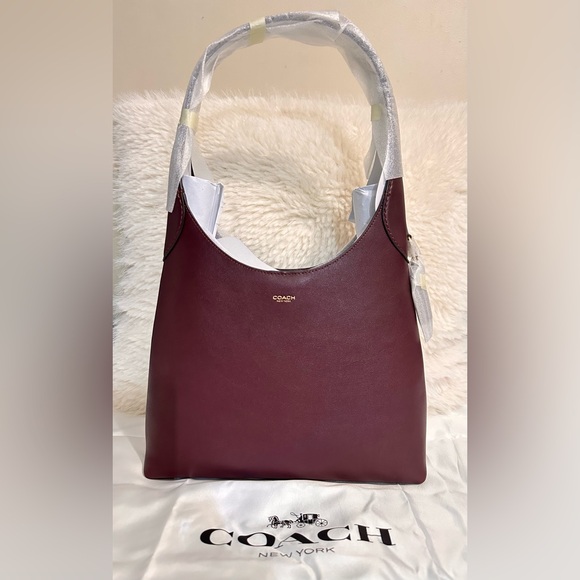 Coach Handbags - Coach Brooklyn Shoulder Bag 28 (MERLOT)